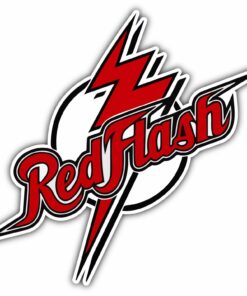 Saint Francis Red Flash College NCAA Logo Vinyl Decals Sticker For Car Truck Door And Window Laptop Gifts For Fans