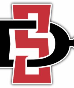 San Diego State Aztecs College NCAA Logo Vinyl Decals Sticker For Car Truck Door And Window Laptop Gifts For Fans