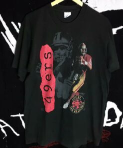 San Francisco 49Ers NFL Vintage 90s Sports T Shirt Hoodie Sweatshirt Full Size Full Color Gift for NFL Fans