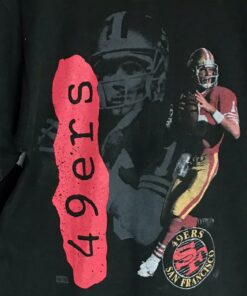 San Francisco 49Ers NFL Vintage 90s Sports T Shirt Hoodie Sweatshirt Full Size Full Color Gift for NFL Fans