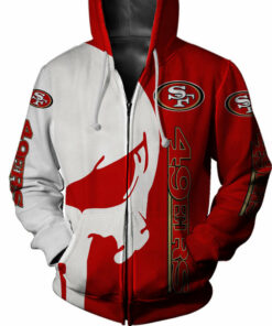 San Francisco 49ers Hoodies Skull Printed Gifts for Fans