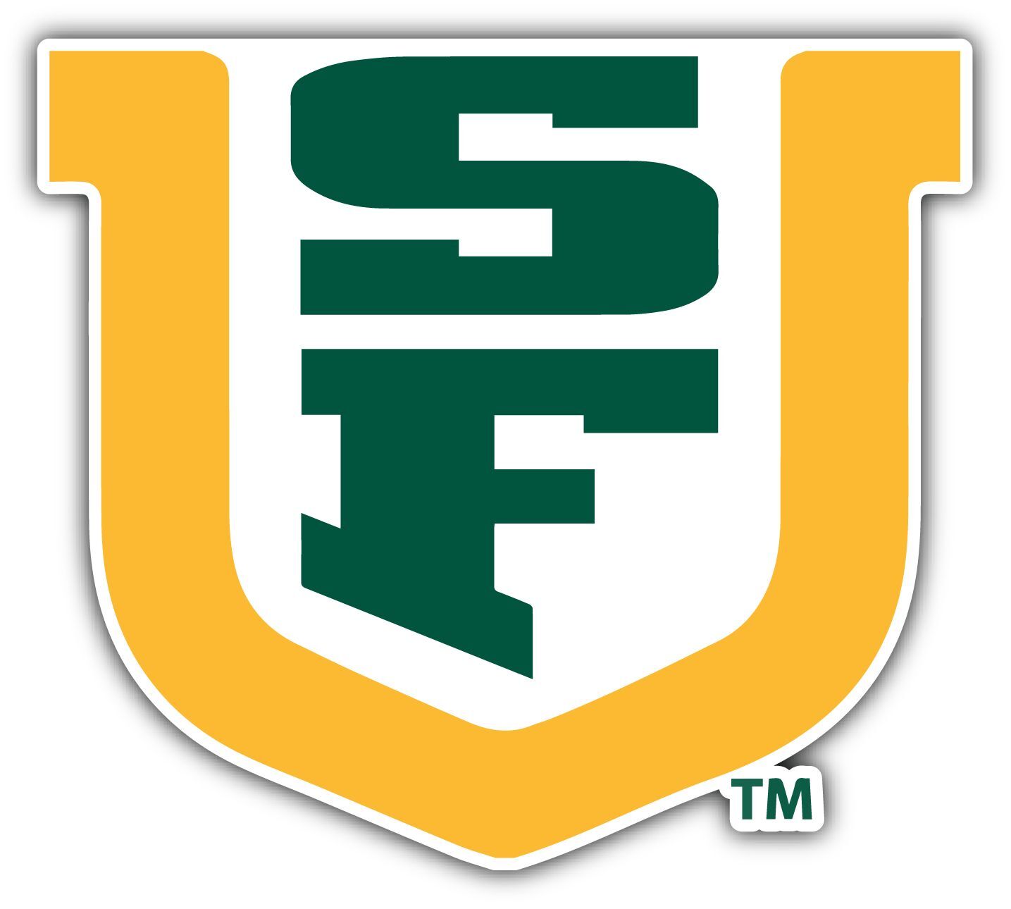 San Francisco Dons University College NCAA Logo Vinyl Decals Sticker For Car Truck Door And Window Laptop Gifts For Fans