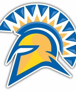 San Jose State Spartans College NCAA Logo Vinyl Decals Sticker For Car Truck Door And Window Laptop Gifts For Fans