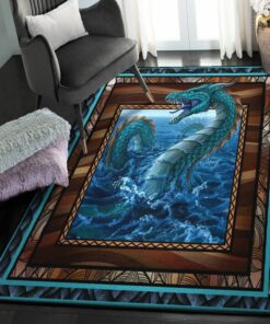 Save The Water Large Area Rugs, Water Dragon Rug, Dragon Area Rug, Dragon Themed Rugs, Gift For Dragon Lovers, Personalized Rug, Carpet For Living Room, Bedding Room Home Decor DG150