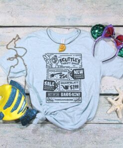 Scuttles Thrift Shop , Ariel Shirt, Little Mermaid Shirt, Women's Disney Shirts, Disney Shirts, Disney World Shirt, Disney Shirts Gift For Men Women Kid Hoodie Sweatshirt Toddler Shirt