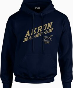 Sdi NCAA 50/50 Blended 8 Oz. Hooded Sweatshirt, University Of Akron Sweatshirt, Akron Zips Shirt Gifts for NCAA Fans