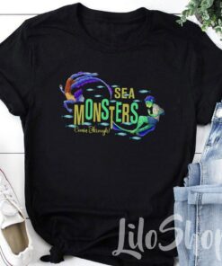 Sea Monster Luca Disney Shirt, Funny Disney Shirt, Disney Inspired, Luca Shirt, Matching Disney Shirt, Disney Trip Shirt, Silenzio Bruno Gift Adult Kid Toddler Tee