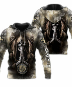 Seattle Seahawks Skull Hoodie Background Smoke Gifts for Fans