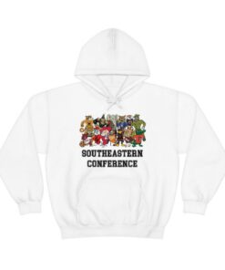 Sec Mascot Hoodie, USC Hoodie Gifts for NCAA Fans
