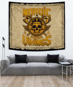 See You In Valhalla Tapestry for Wall Décor