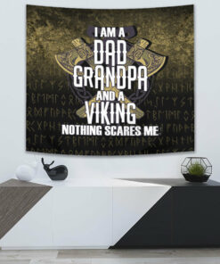 See You In Valhalla Vikings Nordic Tapestry for Wall Décor