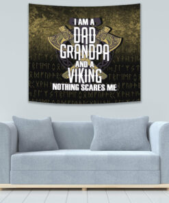 See You In Valhalla Vikings Nordic Tapestry for Wall Décor
