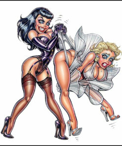 Sexy Pinup Girl Hot Rod Racing Rat Fink Sticker Tools Guns