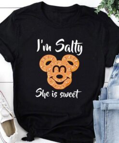 She Is Sweet, He Is Salty, Couple Disney Shirt, Couples shirts, Disney Shirt, Disney Anniversary Shirt, Cute Couple Shirt, Disney Vacation Gift Adult Kid Toddler Tee