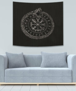 Shield Maiden We Can Fight For Ourselves Tapestry for Wall Décor