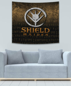 Shieldmaiden Tapestry for Wall Décor