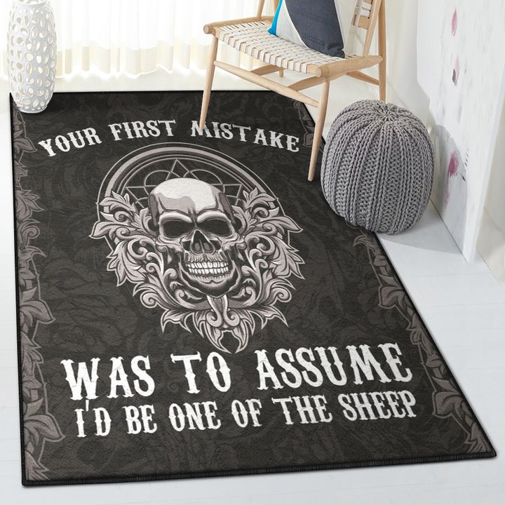 Skeleton Area Rugs, Skull Rug, Skull Area Rug, Skull Rug for Living Room Bedroom Home Skull A76
