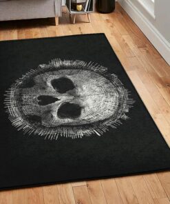 Skull Bedroom Rugs, Skull Rug, Skull Area Rug, Skull Rug for Living Room Bedroom Home Skull A18