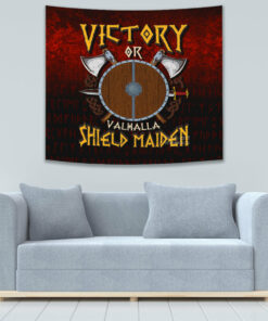 Son Of Viking Mjolnir Tapestry for Wall Décor
