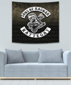 Sons Of Ragnar Kattegat Tapestry for Wall Décor