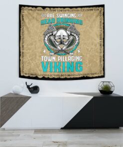 Sons of Odin Valhalla 2 Tapestry for Wall Décor