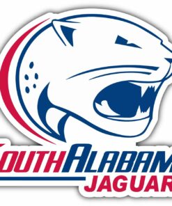 South Alabama Jaguars College NCAA Logo Vinyl Decals Sticker For Car Truck Door And Window Laptop Gifts For Fans