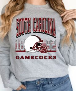 South Carolina Crewneck Sweatshirt, Vintage South Carolina Football Sweatshirt, Football Fan Shirt, University Football Fan Shirt, Hoodie