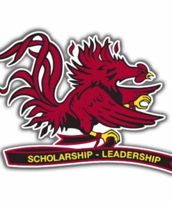South Carolina Gamecocks Full Color Vinyl Sticker For Car Door Windows Gifts For Football Fans