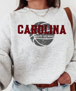 South Carolina State of Mind Basketball Sweater, Gamecocks Sweater, South Carolina Sweater, Travel Sweater, Hoodie, Shirt College Game Day