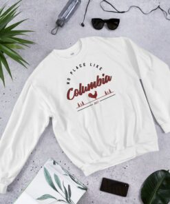 South Carolina Sweatshirt, Unisex Gamecocks Neck Sweatshirt, Street College, Vintage Sweater