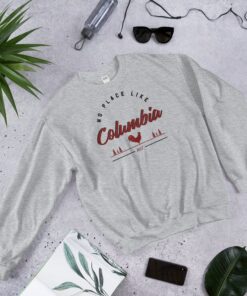 South Carolina Sweatshirt, Unisex Gamecocks Neck Sweatshirt, Street College, Vintage Sweater