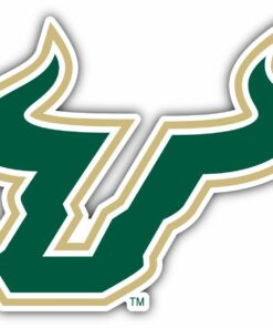 South Florida Bulls University College NCAA Logo Vinyl Decals Sticker For Car Truck Door And Window Laptop Gifts For Fans