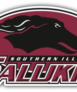 Southern Illinois Salukis College NCAA Logo Vinyl Decals Sticker For Car Truck Door And Window Laptop Gifts For Fans