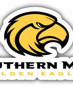 Southern Miss Golden Eagles College NCAA Logo Vinyl Decals Sticker For Car Truck Door And Window Laptop Gifts For Fans