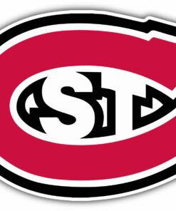St. Cloud State Huskies College NCAA Logo Vinyl Decals Sticker For Car Truck Door And Window Laptop Gifts For Fans