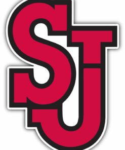 St. John's Red Storm College NCAA Logo Vinyl Decals Sticker For Car Truck Door And Window Laptop Gifts For Fans
