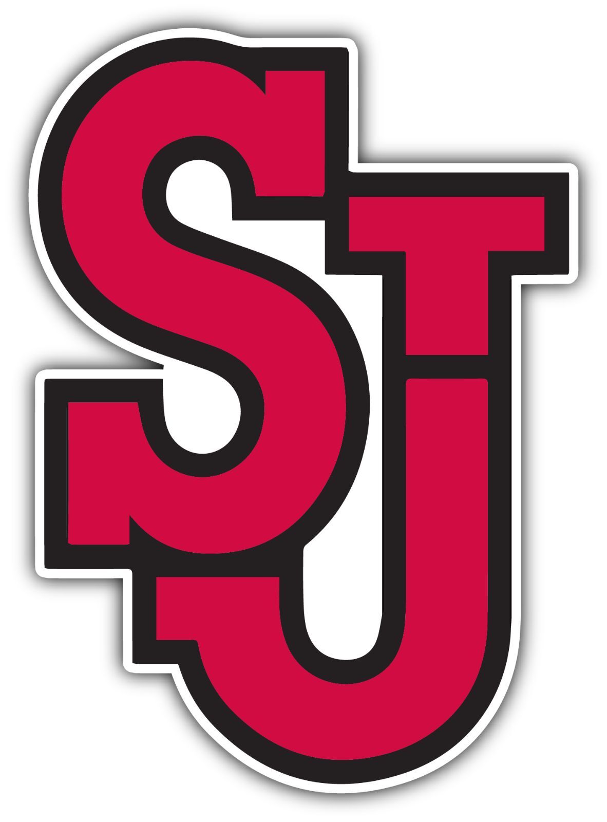 St. John's Red Storm College NCAA Logo Vinyl Decals Sticker For Car Truck Door And Window Laptop Gifts For Fans