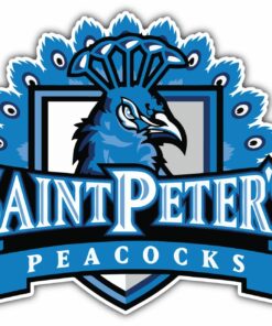 St. Peters Peacocks University College NCAA Logo Vinyl Decals Sticker For Car Truck Door And Window Laptop Gifts For Fans