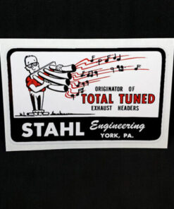 Stahl Headers Decal York Pa Vintage Style Vinyl Hot Rod Rat Rod Door Windows Decals