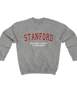 Stanford Business School Vintage University Sweatshirt, College Style Sweater