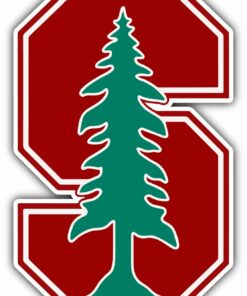 Stanford Cardinal University College NCAA Logo Vinyl Decals Sticker For Car Truck Door And Window Laptop Gifts For Fans