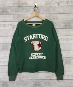 Stanford Expert Messenger Sweatshirt, Vintage Mid Weight Sweater, Stanford Sweatshirt, Hoodie, Shirt Gifts for NCAA Fans