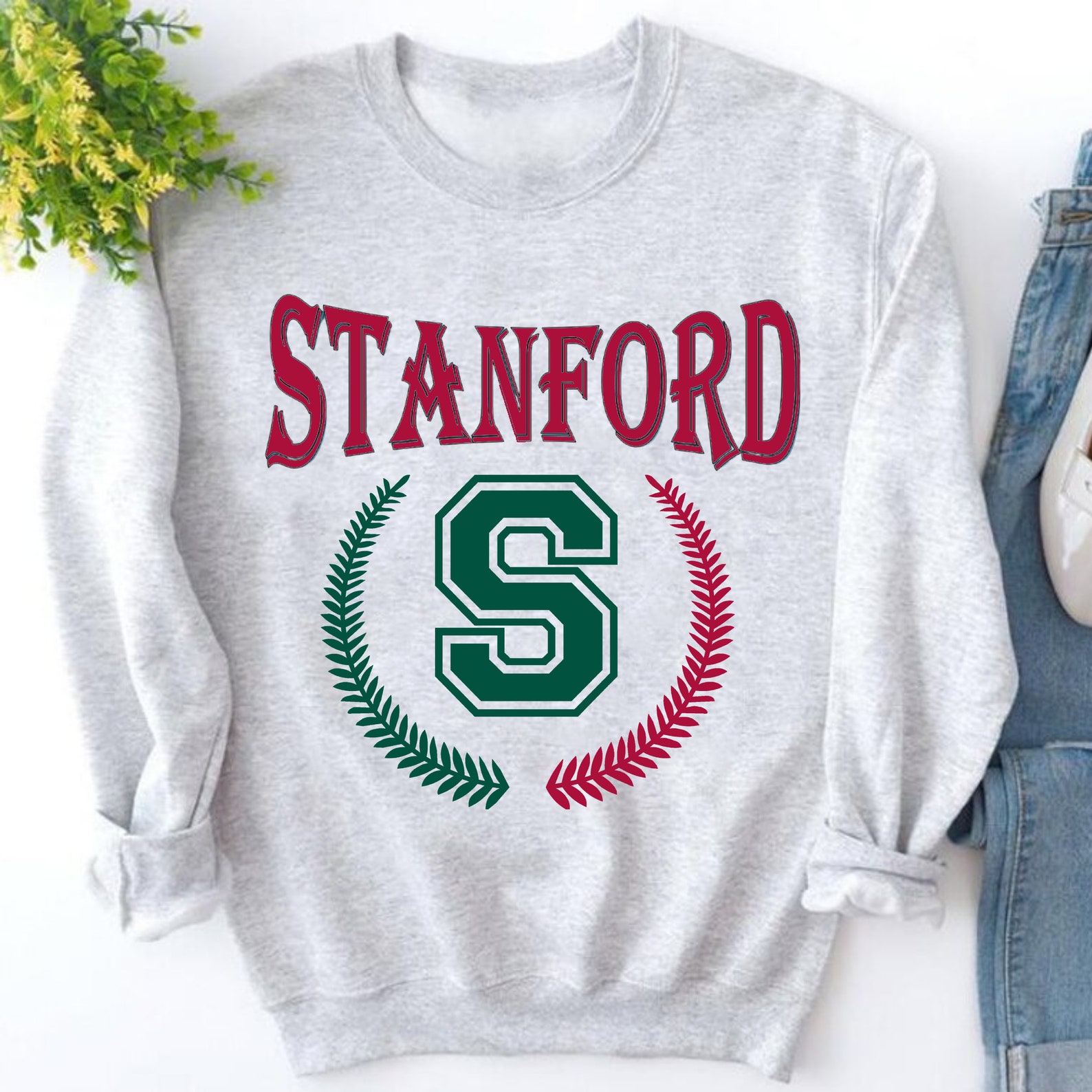 Stanford Sweatshirt, Unisex Sweatshirt, Vintage Crewneck Sweatshirt, Gift for Men Or Women, Winter Sweater, College Student Shirt, Explore