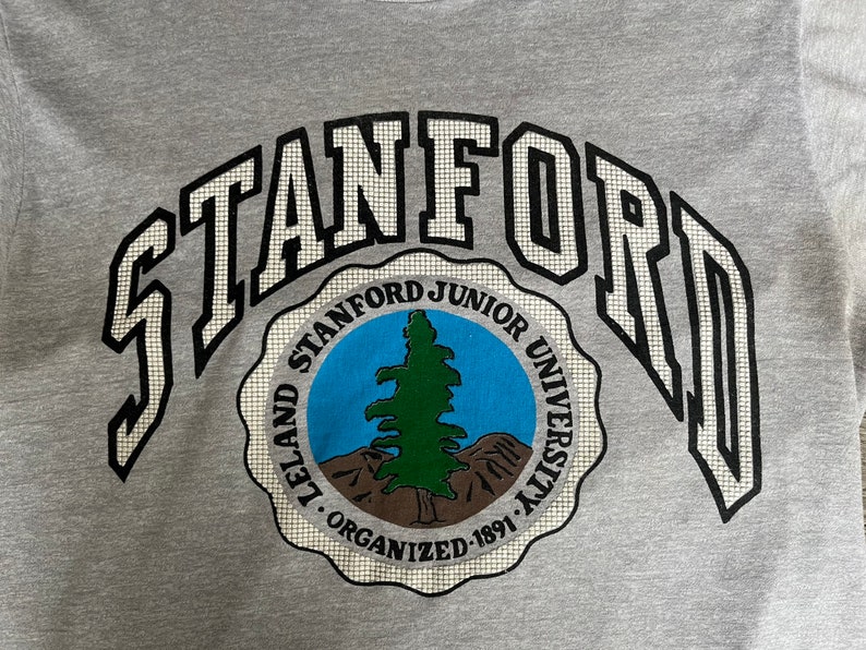 Stanford University 1980S Vintage T-Shirt