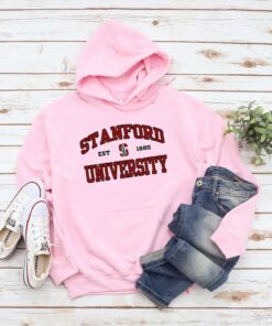 Stanford University Hoodie, College Shirt, Stanford University Tee, Student Gift, University Crewneck, American University, Stanford Tee