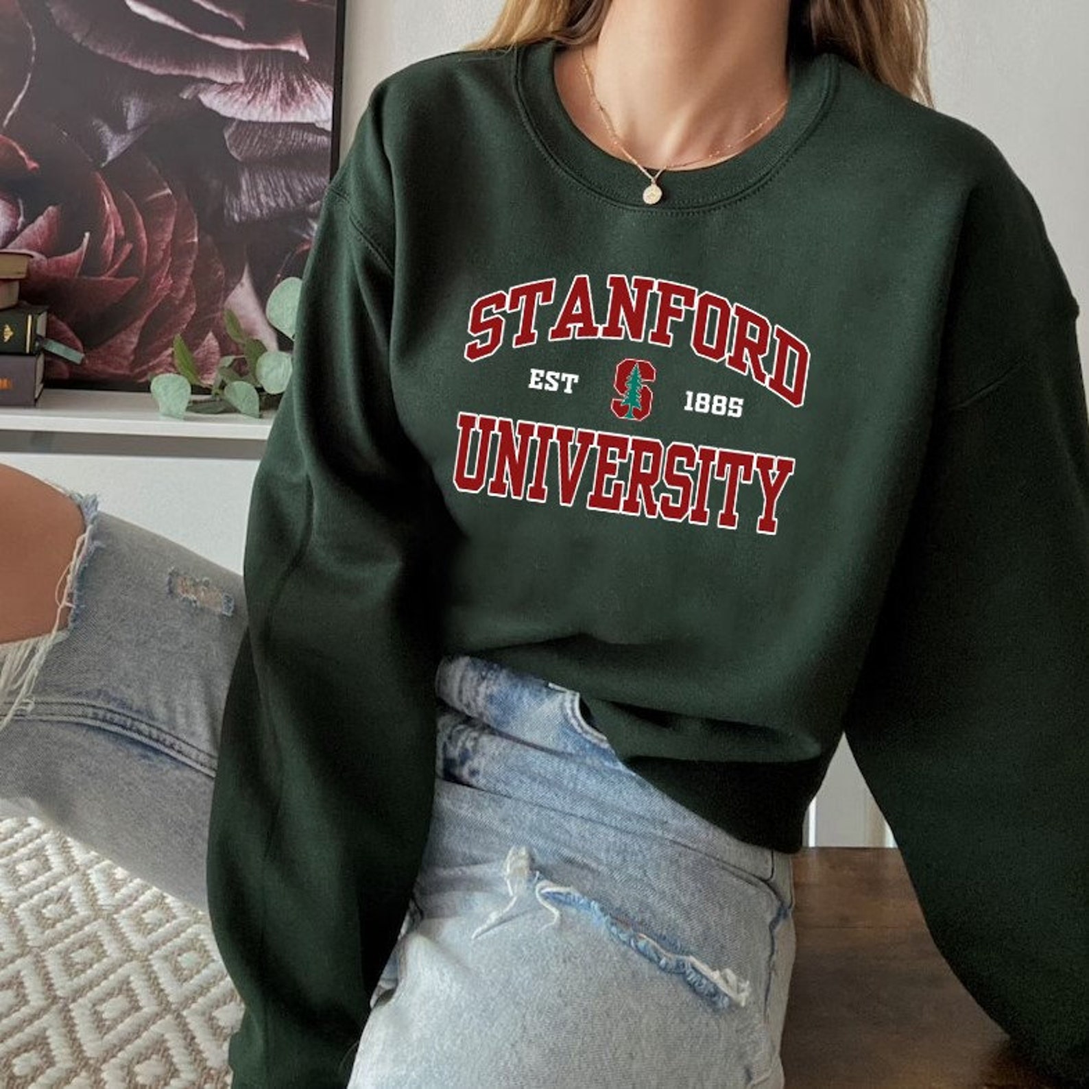 Stanford University, Stanford Sweatshirt, Northeastern University Sweatshirt, Northeastern Sweatshirt, Gift for Student, Stanford Shirt