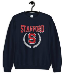 Stanford Winter Crewneck Sweatshirt Vintage, Winter Sweatshirt for Hime Or Her, College Student Sweatshirt