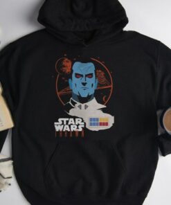 Star Wars Admiral Thrawn Head Shot Graphic T-Shirt Unisex Tee Adult T-shirt Kid Shirt Long Sleeve Hoodie Sweatshirt