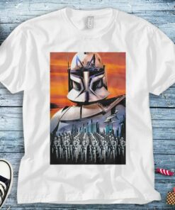 Star Wars Clone Wars Captain Rex Clone Troopers T-Shirt Unisex Adult T-shirt Kid Shirt Long Sleeve Hoodie Sweatshirt Women's Tank