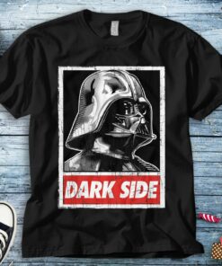 Star Wars Darth Vader Dark Side Profile Graphic T-Shirt Unisex Adult T-shirt Kid Shirt Long Sleeve Hoodie Sweatshirt
